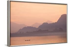 Than Lwyn (Salouen) River, Hpa An, Kayin State (Karen State), Myanmar (Burma), Asia-Nathalie Cuvelier-Framed Photographic Print