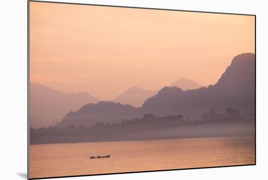 Than Lwyn (Salouen) River, Hpa An, Kayin State (Karen State), Myanmar (Burma), Asia-Nathalie Cuvelier-Mounted Photographic Print