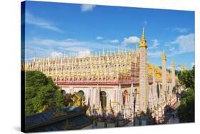Thanboddhay Paya Temple, Monywa, Myanmar (Burma), Asia-Christian Kober-Stretched Canvas