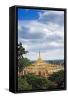 Thanboddhay (Thambuddhei) Paya Buddhist Temple, Monywa, Sagaing, Myanmar (Burma), Southeast Asia-Alex Robinson-Framed Stretched Canvas