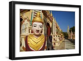 Thanbodhay Pagoda, Monywa, Sagaing Division, Myanmar (Burma), Asia-Tuul-Framed Photographic Print