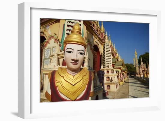 Thanbodhay Pagoda, Monywa, Sagaing Division, Myanmar (Burma), Asia-Tuul-Framed Photographic Print