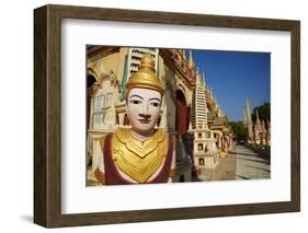 Thanbodhay Pagoda, Monywa, Sagaing Division, Myanmar (Burma), Asia-Tuul-Framed Photographic Print