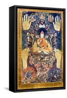 Thangka: Dalai Lama-null-Framed Stretched Canvas