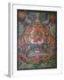 Thangka Depicting Green Tara-null-Framed Giclee Print