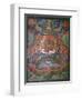 Thangka Depicting Green Tara-null-Framed Giclee Print