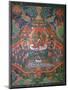 Thangka Depicting Green Tara-null-Mounted Giclee Print