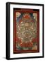 Thangka, Depicting Wheel of Life Turned by Red Yama, Lord of Death, 19th-20th Century-null-Framed Giclee Print