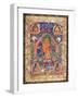 Thangka of Arapachana Manjushri-null-Framed Giclee Print