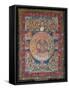 Thangka of Peaceful and Wrathful Deities, 19th-20th Century-null-Framed Stretched Canvas