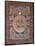 Thangka of Peaceful and Wrathful Deities, 19th-20th Century-null-Mounted Giclee Print