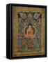 Thangka of Shakyamuni Buddha with Eleven Figures, 19th-20th Century-null-Framed Stretched Canvas