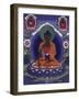 Thangka of the Historical Buddha-null-Framed Photographic Print