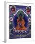 Thangka of the Historical Buddha-null-Framed Photographic Print