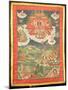 Thangka of the Paradise of Amitabha-null-Mounted Giclee Print