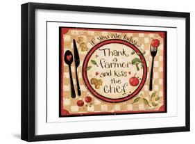 Thank A Farmer-Dan Dipaolo-Framed Art Print