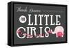 Thank Heaven for Little Girls-Lantern Press-Framed Stretched Canvas