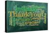 Thank You,Merci-ivosar-Stretched Canvas