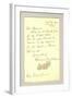 Thank You Note from Florence Nightingale, 18th November 1901-null-Framed Giclee Print