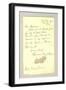 Thank You Note from Florence Nightingale, 18th November 1901-null-Framed Giclee Print