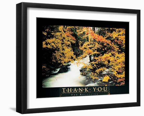 Thank You - Recycling-unknown unknown-Framed Photo