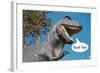 Thank You, Tyrannosaurus Rex-null-Framed Art Print