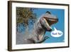 Thank You, Tyrannosaurus Rex-null-Framed Art Print