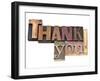 Thank You-PixelsAway-Framed Art Print