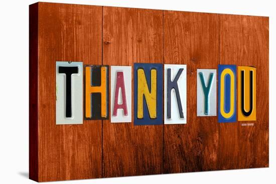 Thank You-Design Turnpike-Stretched Canvas