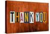 Thank You-Design Turnpike-Stretched Canvas