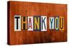 Thank You-Design Turnpike-Stretched Canvas