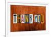 Thank You-Design Turnpike-Framed Giclee Print