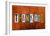 Thank You-Design Turnpike-Framed Giclee Print