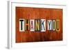 Thank You-Design Turnpike-Framed Giclee Print