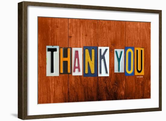 Thank You-Design Turnpike-Framed Giclee Print