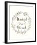 Thankful - Chrome-Kristine Hegre-Framed Giclee Print