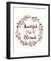 Thankful - Luxe-Kristine Hegre-Framed Giclee Print