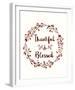 Thankful - Luxe-Kristine Hegre-Framed Giclee Print