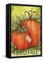 Thankful Pumpkins-Melinda Hipsher-Framed Stretched Canvas