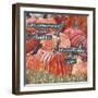 Thankful Pumpkins-Let Your Art Soar-Framed Giclee Print