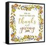 Thanks And Giving-D-Jean Plout-Framed Stretched Canvas