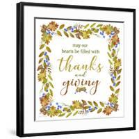 Thanks And Giving-D-Jean Plout-Framed Giclee Print