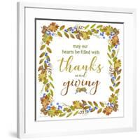 Thanks And Giving-D-Jean Plout-Framed Giclee Print