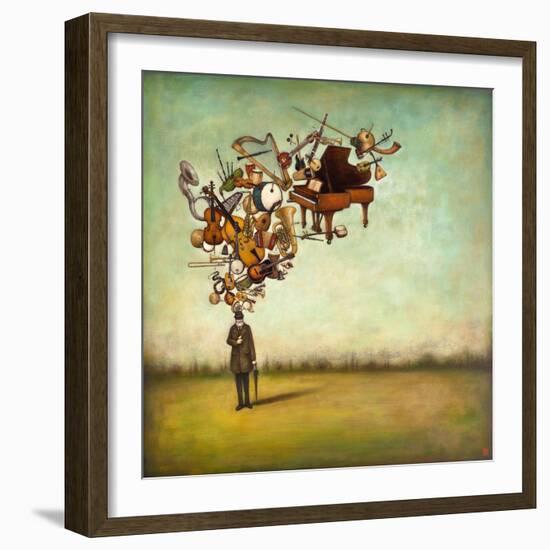 Thanks for the Melodies-Duy Huynh-Framed Art Print