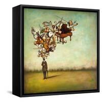 Thanks for the Melodies-Duy Huynh-Framed Stretched Canvas