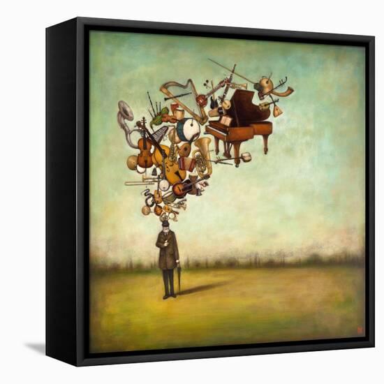 Thanks for the Melodies-Duy Huynh-Framed Stretched Canvas