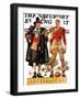 "Thanksgiving, 1628/1928," Saturday Evening Post Cover, November 24, 1928-Joseph Christian Leyendecker-Framed Giclee Print