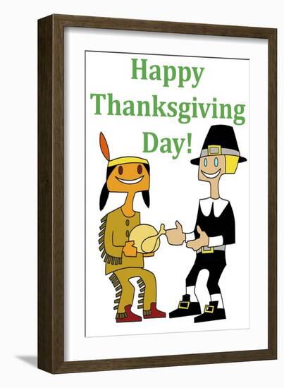 Thanksgiving 1-Miguel Balbás-Framed Giclee Print