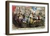 Thanksgiving Cartoon, 1869-Thomas Nast-Framed Giclee Print