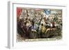 Thanksgiving Cartoon, 1869-Thomas Nast-Framed Giclee Print